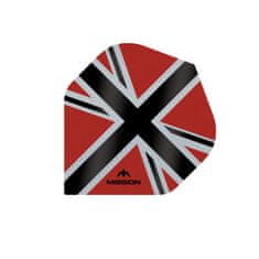 Mission Letky Alliance-X Union Jack - Red / Black F3106