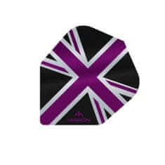 Mission Letky Alliance Union Jack No6 - Black / Purple F3101