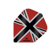 Mission Letky Alliance-X Union Jack No6 - Red / Black F3120