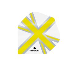 Mission Letky Alliance Union Jack - White / Yellow F3130