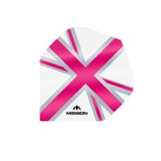 Mission Letky Alliance Union Jack - White / Pink F3131