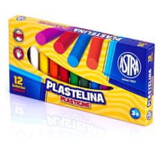 Astra Plastelína základní 12 barev, 83813906