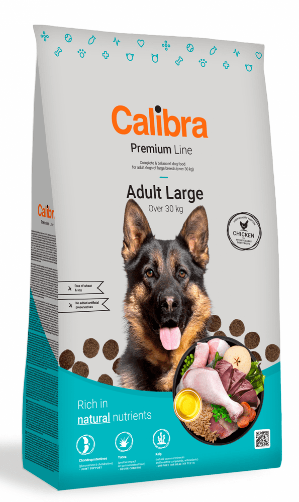Levně Calibra Dog Premium Line Adult Large 12 kg NEW