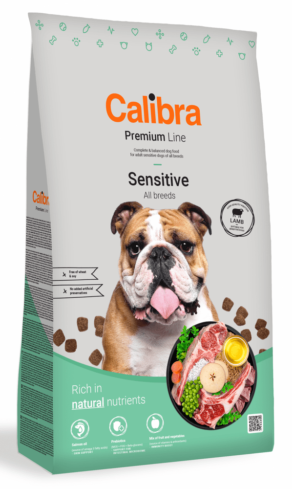 Levně Calibra Dog Premium Line Sensitive 12 kg NEW