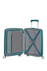 American Tourister Cestovní kufr na čtyřech kolečkách. SOUNDBOX SPINNER 55 EXP Jade Green