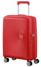 American Tourister Cestovní kufr na čtyřech kolečkách. SOUNDBOX SPINNER 55 EXP Coral Red