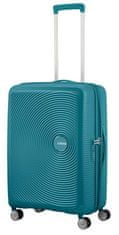 American Tourister Cestovní kufr na čtyřech kolečkách. SOUNDBOX SPINNER 67 EXP Jade Green