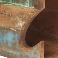 Greatstore Nástěnný držák na kolo 35x25x25 cm masivní recyklované dřevo