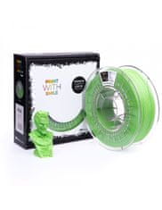 Print With Smile PLA - 1,75 mm - GREEN Apple - 500 g