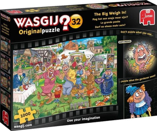 Jumbo  Puzzle WASGIJ 32: Velké vážení 1000 dílků