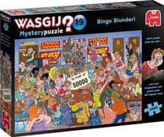 Jumbo  Puzzle WASGIJ Mystery 19: Chyba v Bingu 1000 dílků