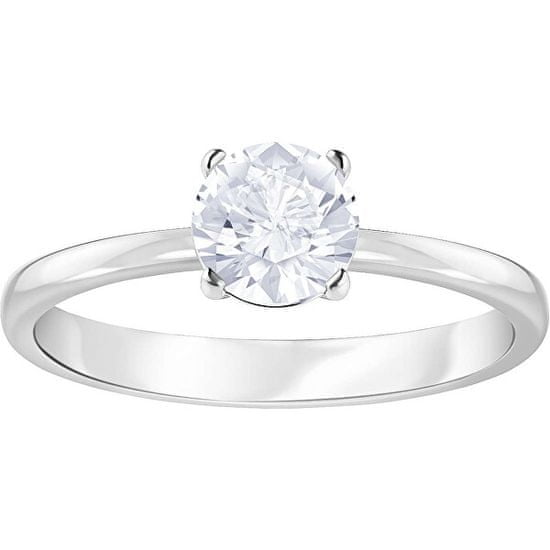Swarovski Elegantní prsten s krystalem Swarovski Attract Round 5412023