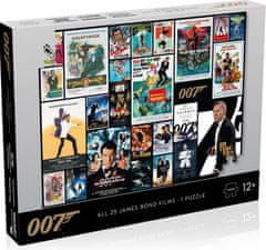 Winning Moves Puzzle James Bond 007 Movie poster 1000 dílků