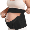 SNUG BUN Těhotenský podpůrný pás 5 v 1, Černá, L