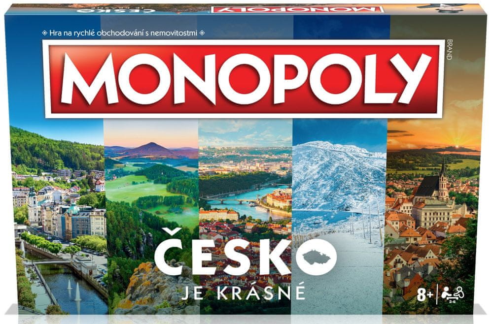 Levně Winning Moves Monopoly Česko je krásné