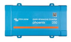 Victron Energy | Phoenix 12/250 měnič napětí sínus 250VA 12V na 230V, VE.Direct; 200W; ph12/250
