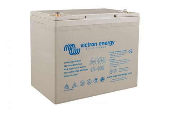 Victron Energy | Victron Energy 12V 100Ah AGM Super Cycle BAT412110081
