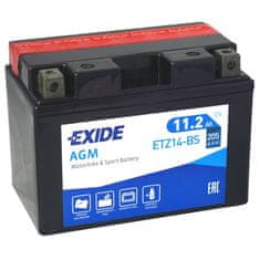 Exide | Motobaterie EXIDE ETZ14-BS 12V 11,2Ah 205A