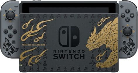 Kompaktna igralna konzola Nintendo Switch Fortnite Special Edition (NSH056), dimenzije mala lahek za na pot potovanje gaming