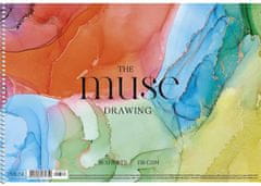 SHKOLYARYK Skicák, náčrtník "Drawing Muse", A4, 30 listů, 150 g PB-SC-030-315
