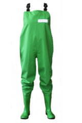 3Kamido Dámské brodící kalhoty, Rybářské kalhoty do hrudníku, k dispozici ve dvou barvách, Zelený 36