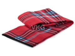 Pikniková deka se spodní nepromokavou vrstvou 150x200 cm, červená T-028-CV
