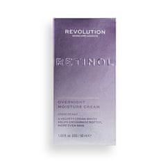 Revolution Skincare Noční krém pro zralou a citlivou pleť Retinol (Overnight Moisture Cream) 50 ml