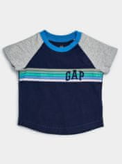 Gap Baby tričko Logo arch raglan tee 6-12M
