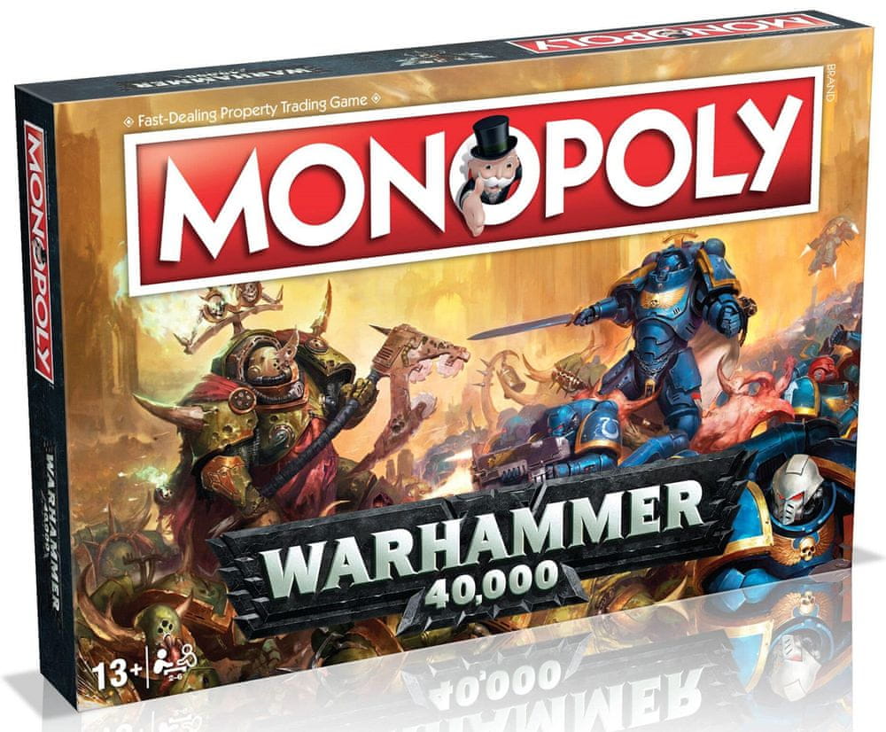Winning Moves Monopoly Warhammer 40000 Anglická verze