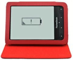 Fortress Shield Pro SCA05 Pocketbook - stojánek, pouzdro červené - pro Pocketbook 614 / 615 / 622 / 623 / 624 / 625 / 626 / 631 / 640 / 641