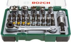 Bosch sada 27 kusů šroubovacích nástavců s ráčnou