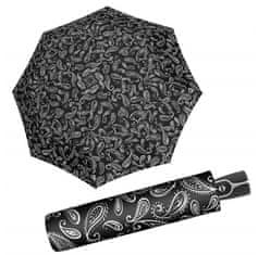 Doppler Dámský skládací deštník Black&white 7441465BW05