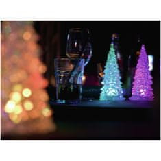 Europalms LED RGB umělý vánoční stromek střední, 23,5 cm