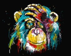 Gaira® Malování podle čísel Šimpanz M99046