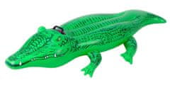 Intex Plovoucí krokodýl Intex 58546 nafukovací zelený 168x86 cm