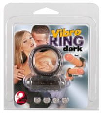 You2toys Vibro Ring Dark - erekční kroužek