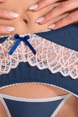 Casmir Souprava erotického prádla Casmir SELINA SET modrá, zdobená 2XL/3XL