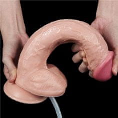 Lovetoy LoveToy Squirt Extreme Dildo 11" (28 cm), realistické stříkající dildo