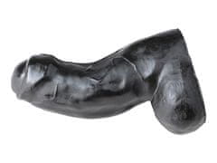 All Black All Black Dildo 17 cm, masivní realistické dildo s průměrem 6 cm