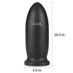 Lovetoy LoveToy King Sized Anal Bomber 9" (22 cm), gigantický anální kolík s průměrem 8,5 cm