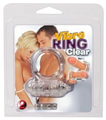 You2toys Vibro Ring Clear - erekční kroužek