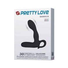 PRETTY LOVE Pretty Love Barrack nabíjecí vibrační masér prostaty černý