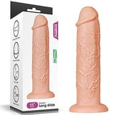 Lovetoy LoveToy Realistic Long Dildo 11" (27 cm), realistické dildo s přísavkou