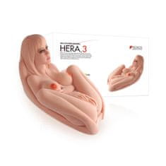 KOKOS Ultra realistické torzo Kokos Hera 3 - masturbátor s análem, vaginou a blowjob ústy