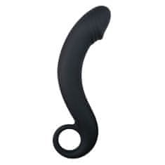 Easytoys EasyToys Silicone Curved Dong (17,5 cm) černé prohnuté dildo