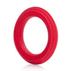 CalExotics California Exotics Caesar, červený silikonový kroužek na penis 3 cm