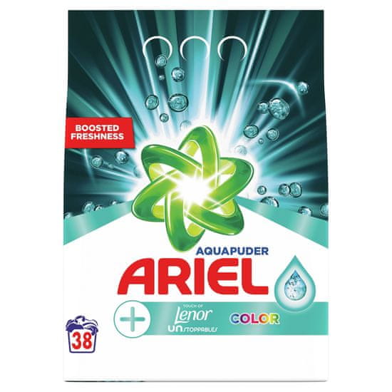 Ariel AquaPuder Touch Of Lenor Color Prací Prášek 38 Praní