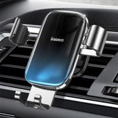 BASEUS Glaze Gravity držák na mobil do auta na ventilační mřížku, černý