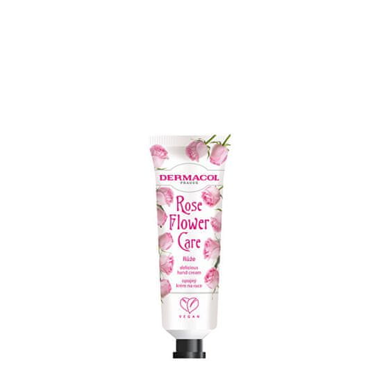 Dermacol Opojný krém na ruce Růže Flower Care (Delicious Hand Cream) 30 ml