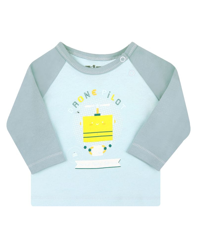 Nini chlapecké tričko z organické bavlny ABN-2417 86 modrá